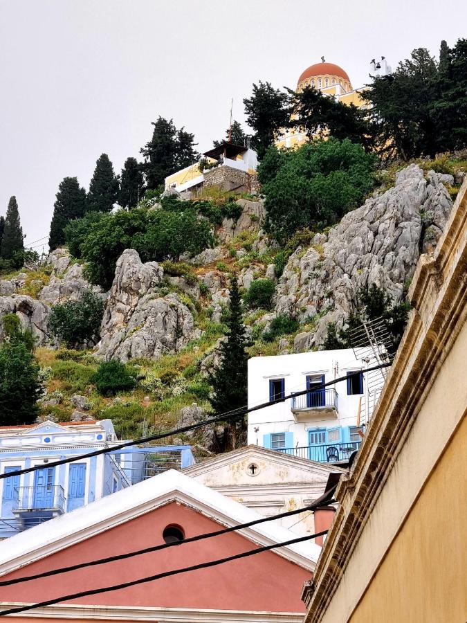 Kozas Art House, Symi Apartment Bagian luar foto